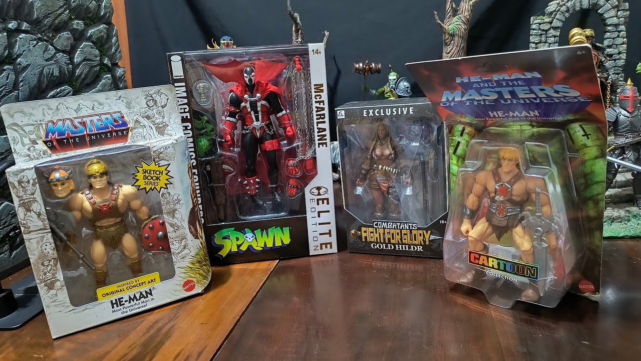 Toy Haul! Recebidos de hoje! Spawn, He-man e mais!