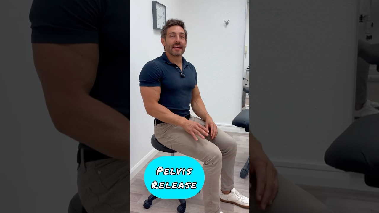 How to self release your pelvis. #sij #sijpain #pelvisrelease