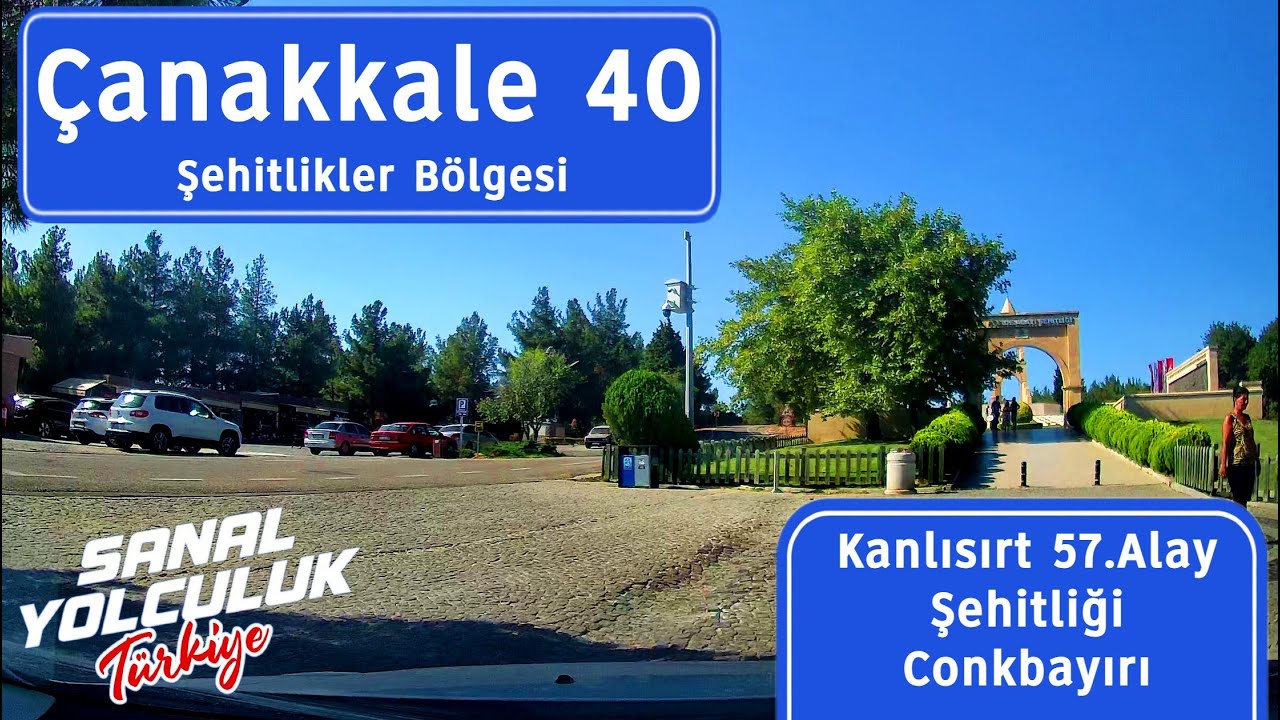 Çanakkale 40: Şehitlikler Bölgesi - Kanlısırt 57.Alay Şehitliği Conkbayırı