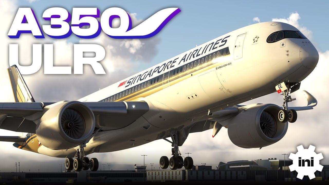 iniBuilds A350 Airliner - Welcome to the ULR | Microsoft Flight Simulator