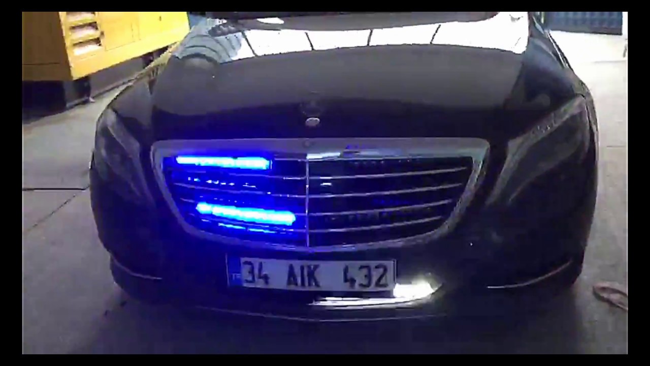 S500 Wireless siren ön arka led Çakar uygulaması🚨 🚔 🚨 🚔