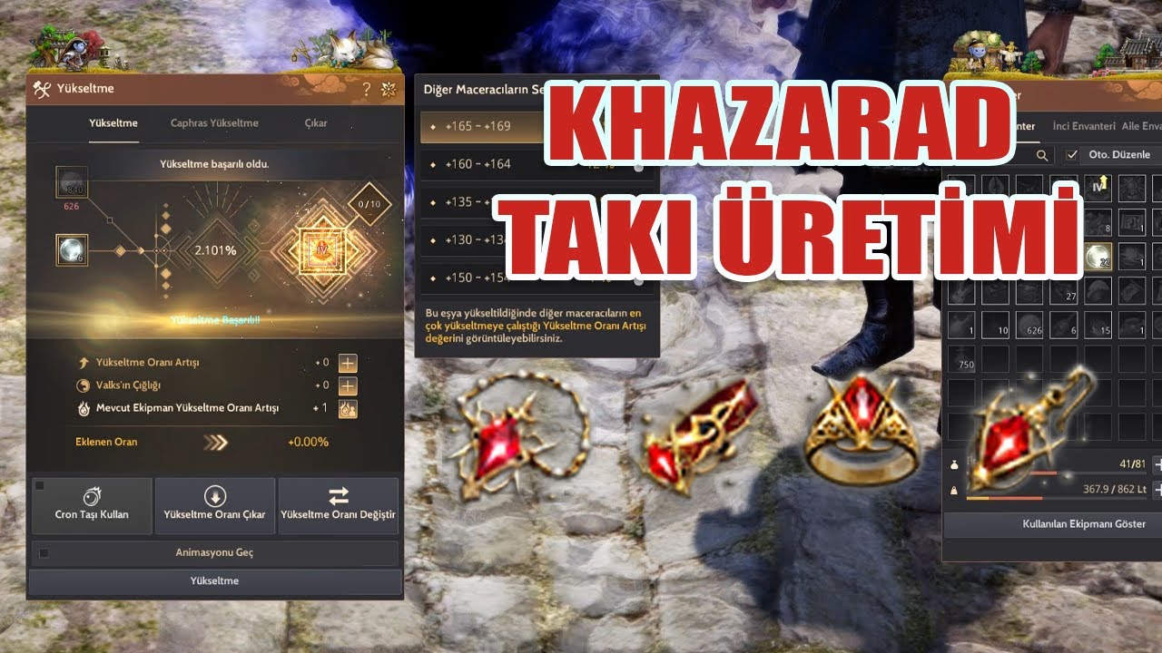 Kharazad Üretimi ve Basılışı | Ölen Tanrı Takıları | Black Desert Online