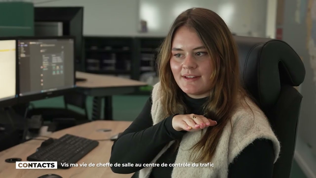 Contacts : vis ma vie de cheffe de salle au centre de contrôle du trafic
