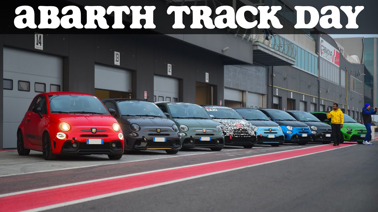 ABARTH TRACK DAY! Portiamo le Abarthine in pista.