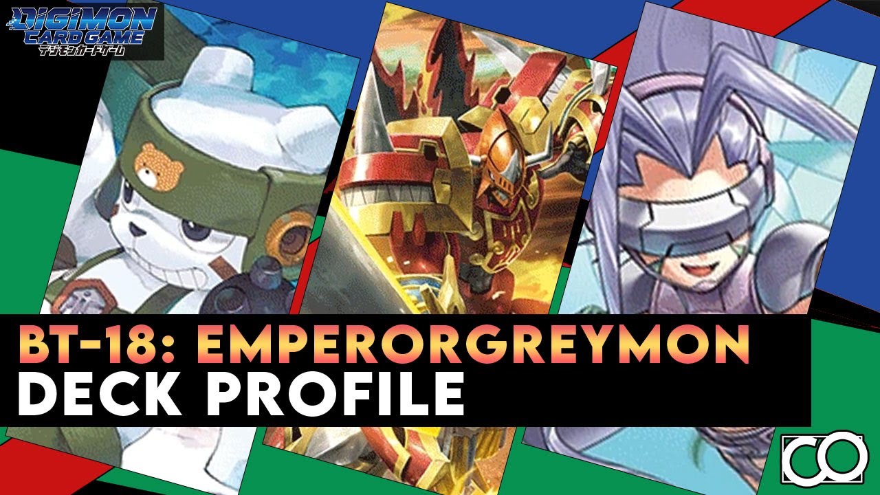 BT-18: Emperorgreymon Deck Profile! New Hybrid Engine! (Digimon Card Game)
