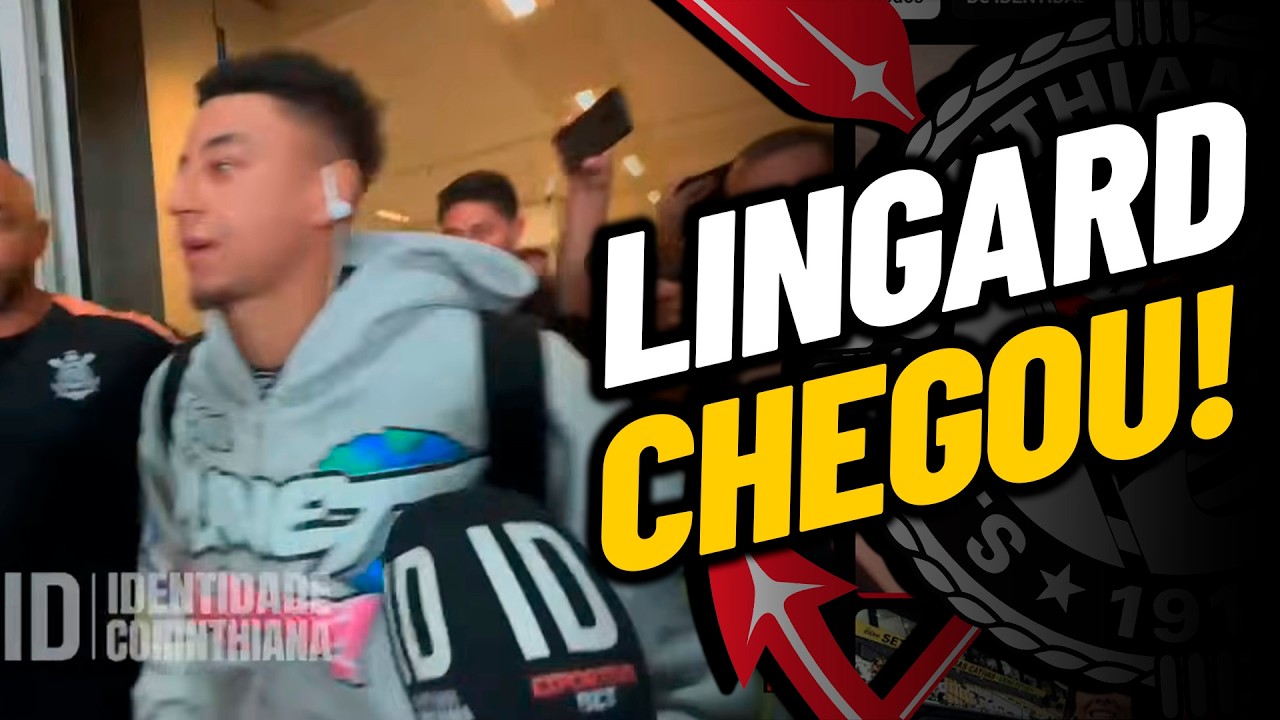No Brasil! JESSE LINGARD chegou para assinar com o CORINTHIANS 