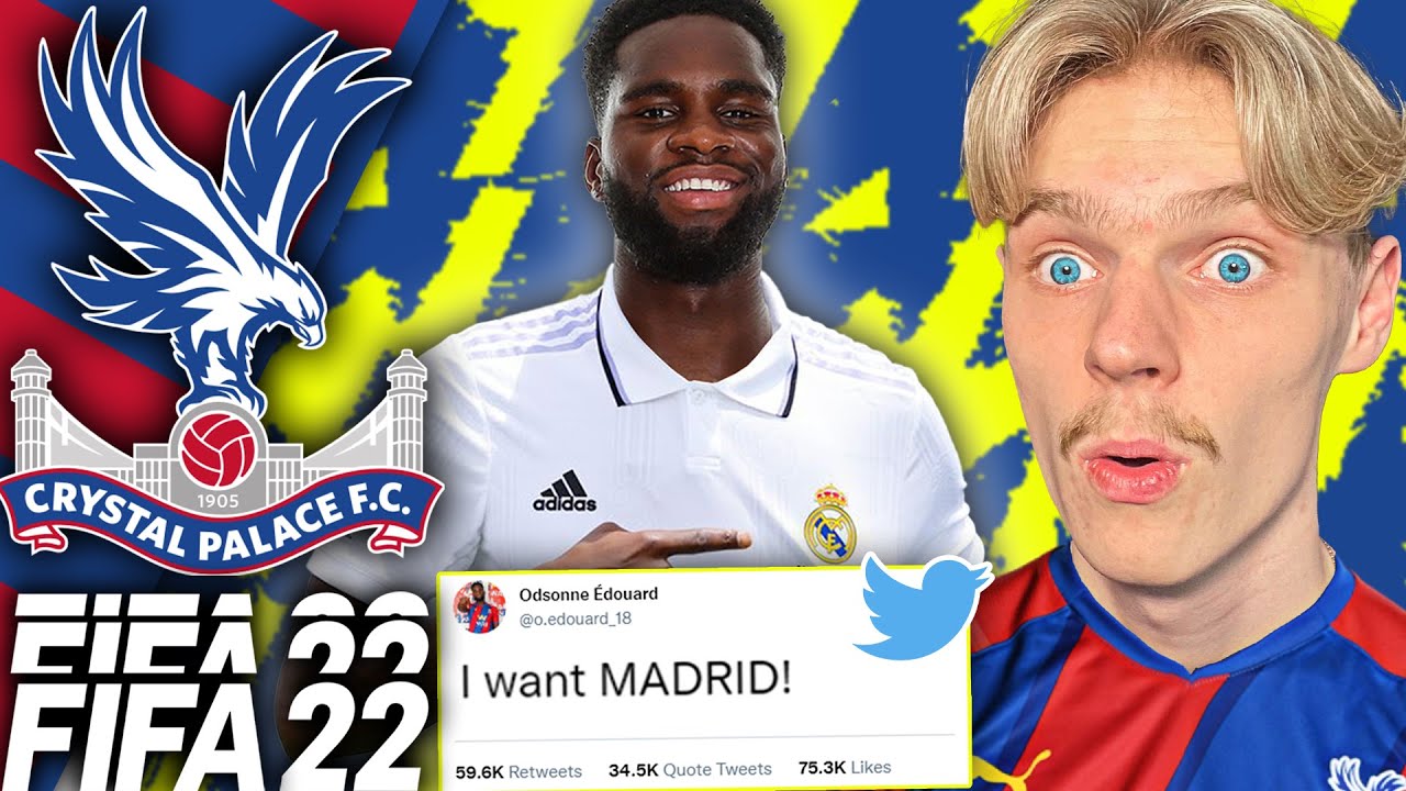 HE WANTS MADRID!! 😢 NEW SEASON + NEW KITS!! FIFA 22 Crystal Palace Career Mode EP1 S3