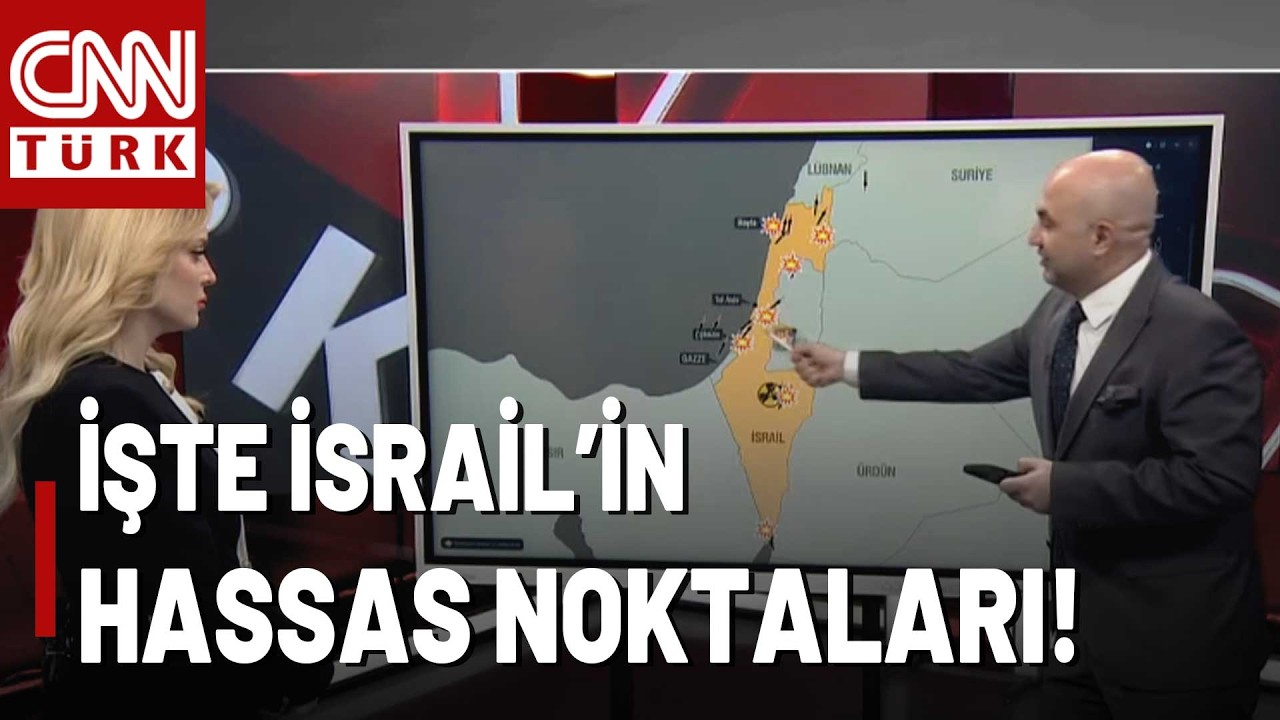 Karşılıklı Saldırılar Sürüyor! İsrail'in Hassas Noktaları Neresi? İşte Detaylar...