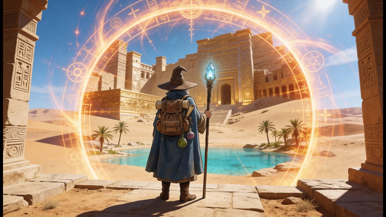 Gateway to Ancient Knowledge ⚡ Deep Focus Fantasy Music (3 Hours)