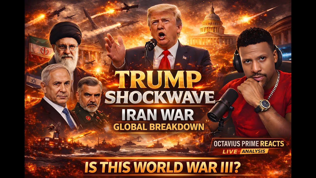 Donald Trump & Netanyahu&rsquo;s Iran War Strategy &mdash; Operation Epic Fury Explained | Live Reaction
