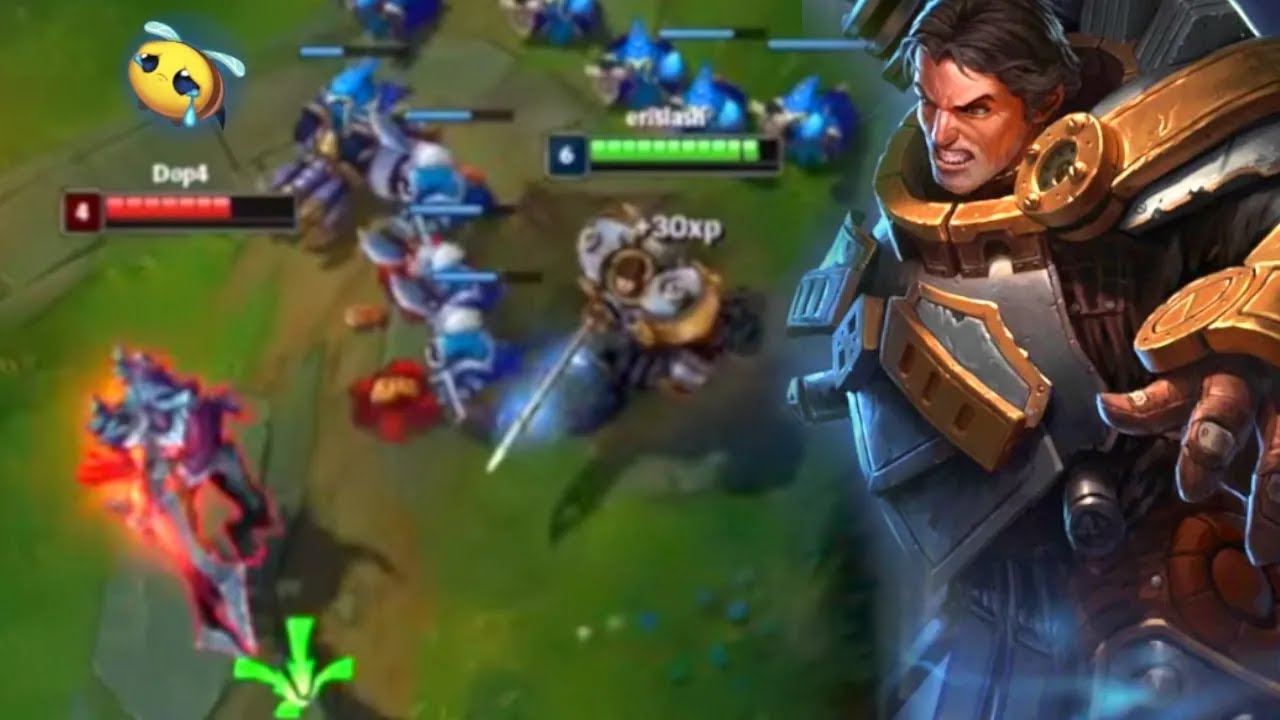 Rank 1 Garen EU gets DOUBLE Enemy CS at 15 Minutes! Season 14 Garen