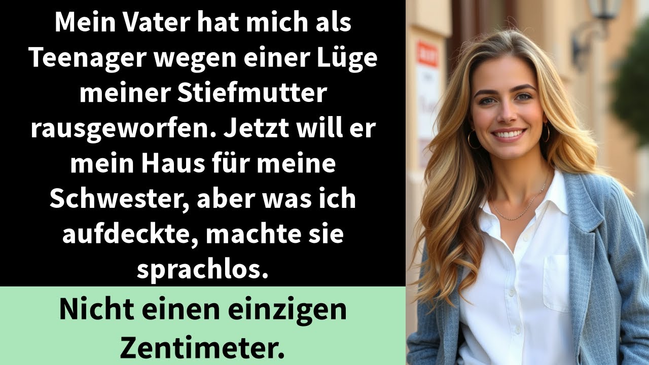 Mein Vater hat mich als Teenager wegen einer Lüge meiner Stiefmutter rausgeworfen.
