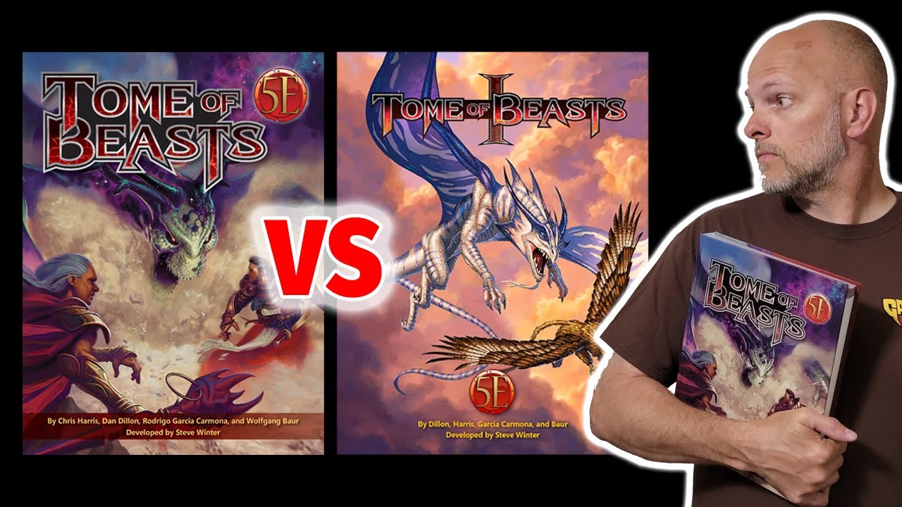 2016 vs 2023 Tome of Beasts Review - Side by Side Comparison and NEW Monsters