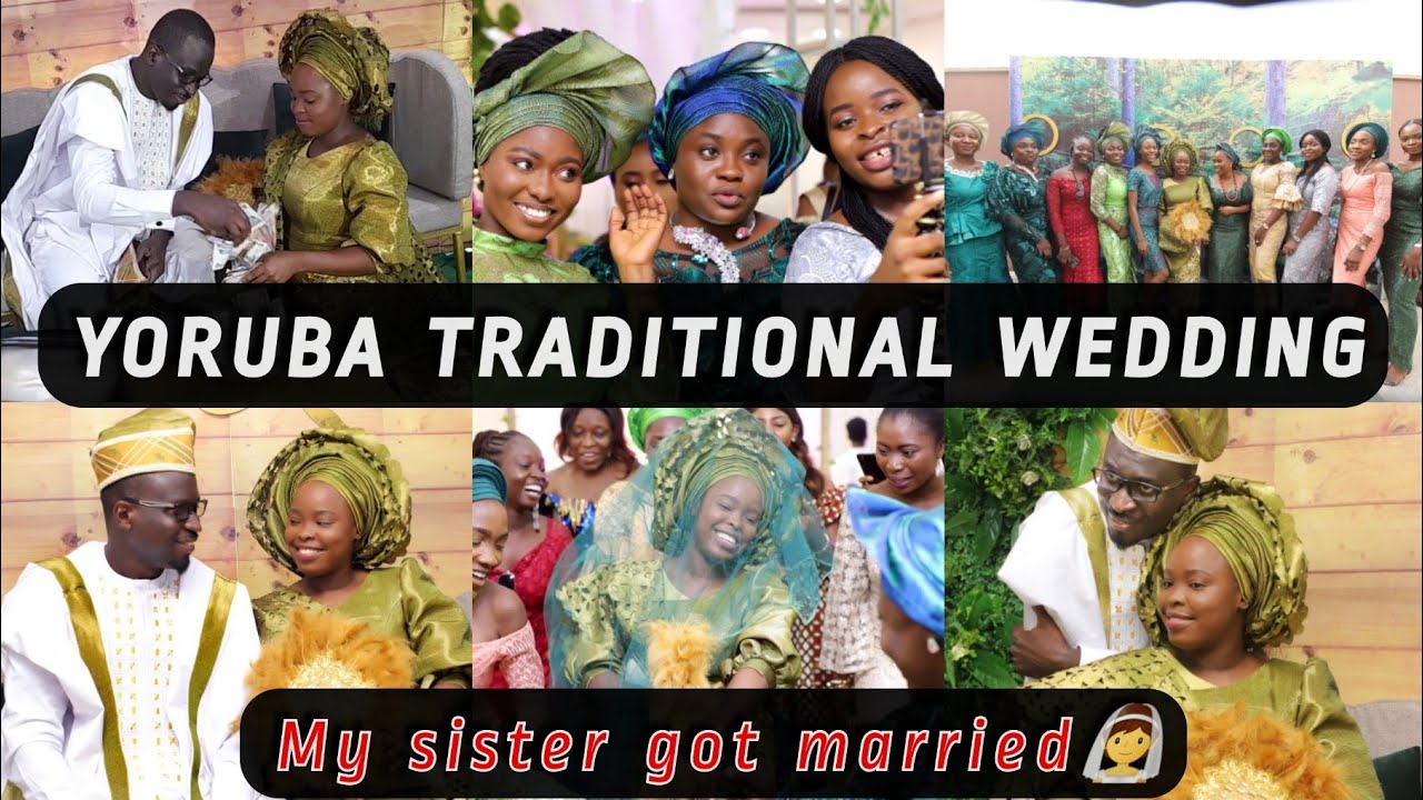 YORUBA TRADITIONAL WEDDING || My sister got married traditionally || Vlog ¦¦ The Amazon Deb