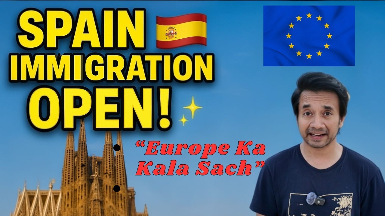 Europe Ka Kala Sach 🇪🇸 | Spain Ki Asli Zindagi || IMMIGRATION UPDATE