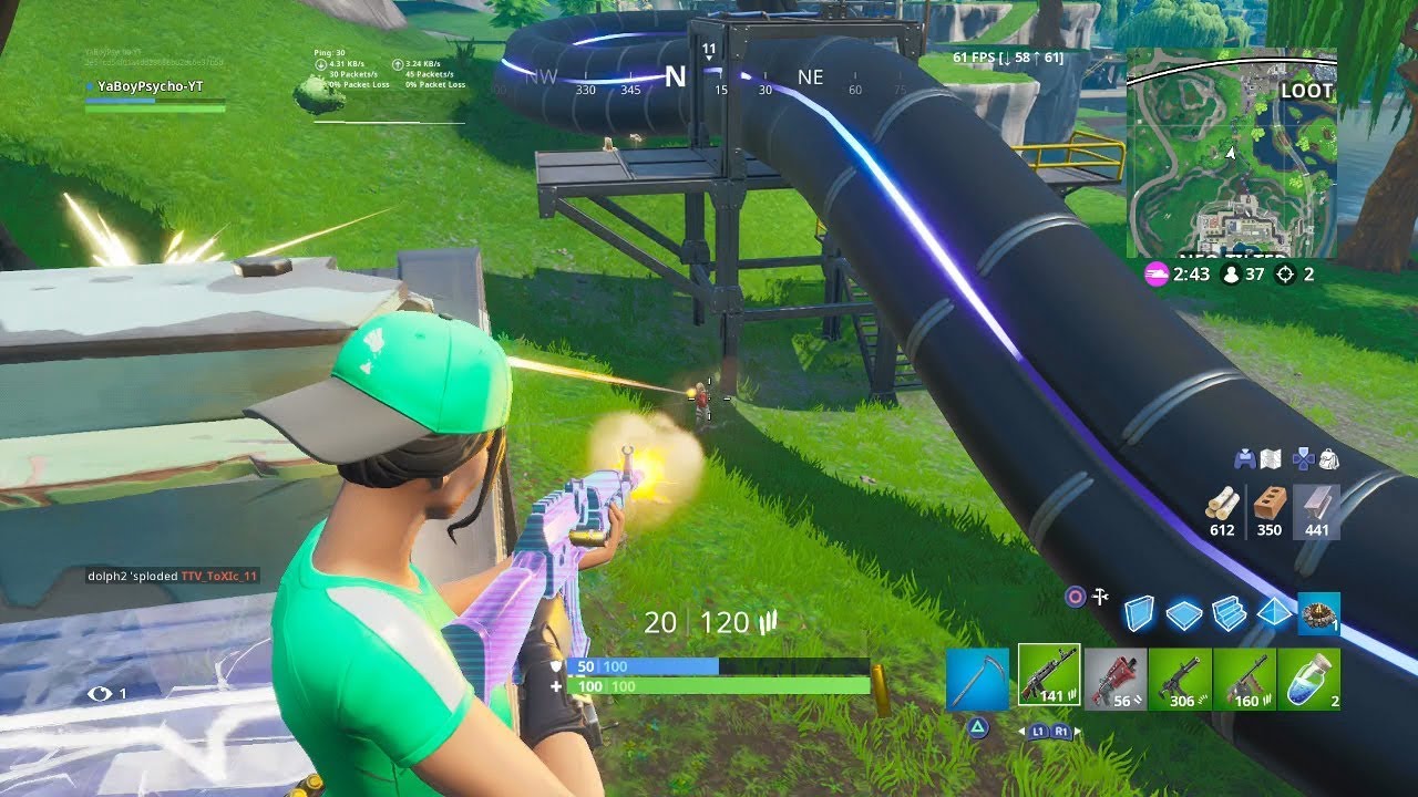*NEW* &ldquo;BANNER BRIGADE&rdquo; SKIN GAMEPLAY Showcase + &ldquo;SCANLINE&rdquo; WRAP GAMEPLAY | Fortnite Shop SEASON 9