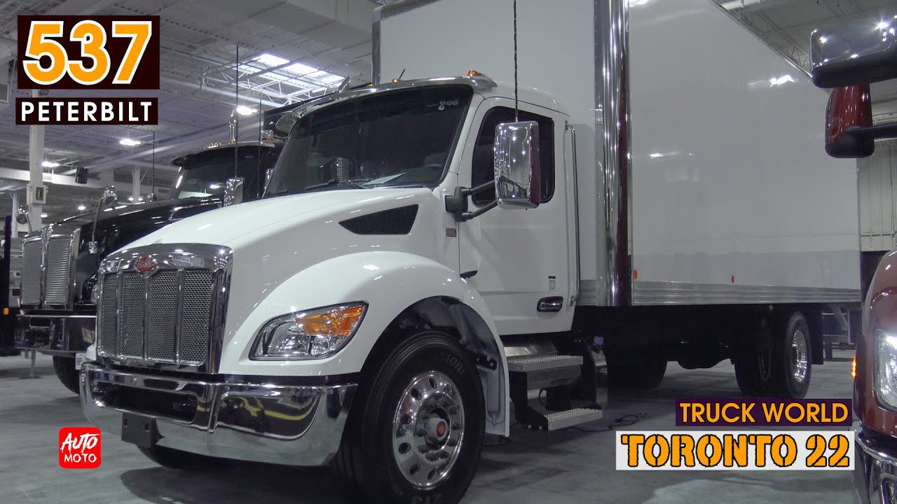 2023 Peterbilt 537 Delivery Truck Paccar PX-7 - Exterior And Interior - Truck World 2022, Toronto