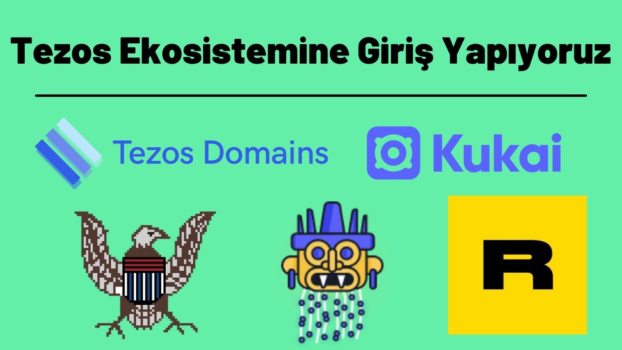 Tezos Ekosistemine Giriş Yapıyoruz (Kukai, Tezos Domains, QuipuSwap, Pixelpotus)