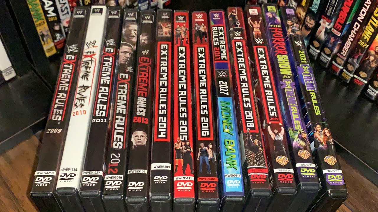 Обзор коллекции DVD WWE Extreme Rules PPV