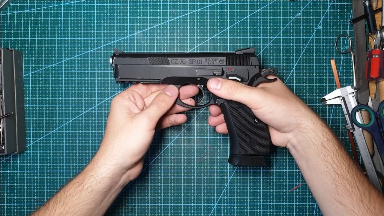 Recenzja repliki pistoletu CZ75 SP01 Shadow od firmy ASG (KJW)