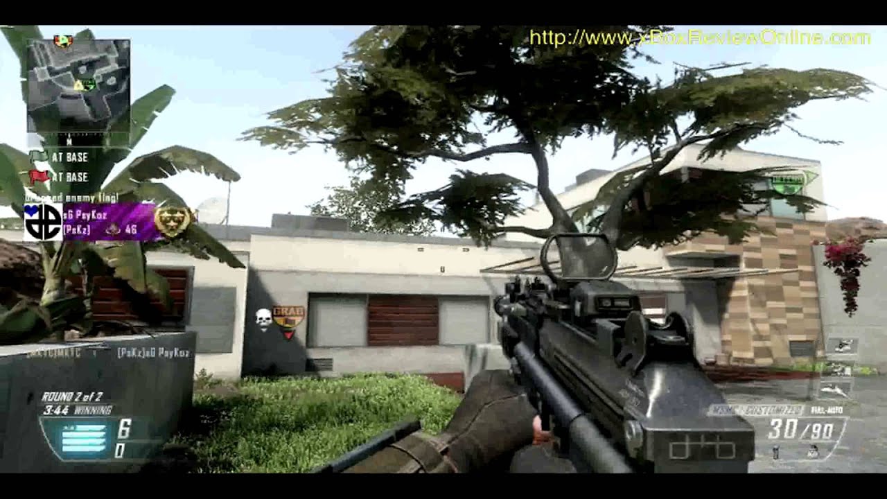 Call of Duty Black Ops 2 Multiplayer Capture The Flag Raid walkthrough BO2 Inspired by theRadBrad