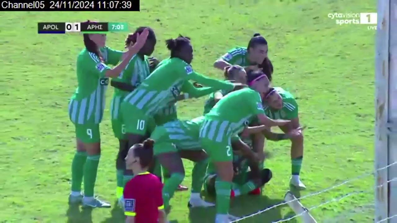 [FULL MATCH] Cyprus Women's Championship 2024-25 | Apollon Ladies (2) - (1) Aris Women
