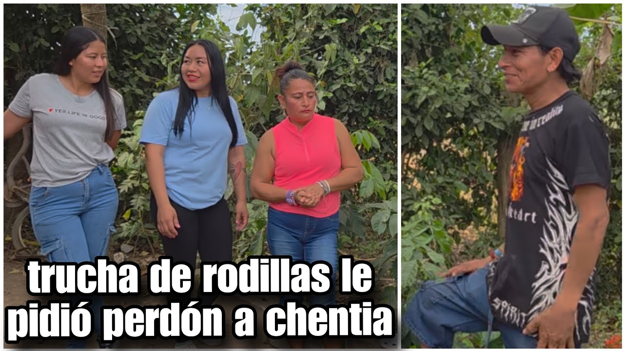 Mi amor perdoname sin tí no puedo vivir le rogó trucha a chentia para que le otra oportunidad