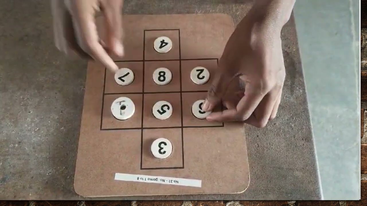No. game  1 to 8