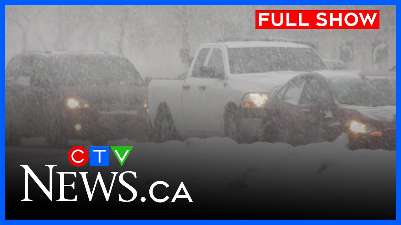Snowstorm prompts warning to drivers | CTV News Edmonton at Five for Dec. 24, 2025