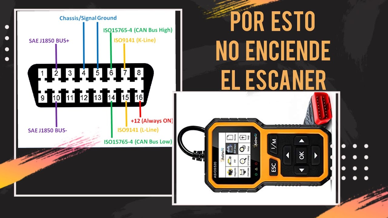 Como revisar el conector OBD2