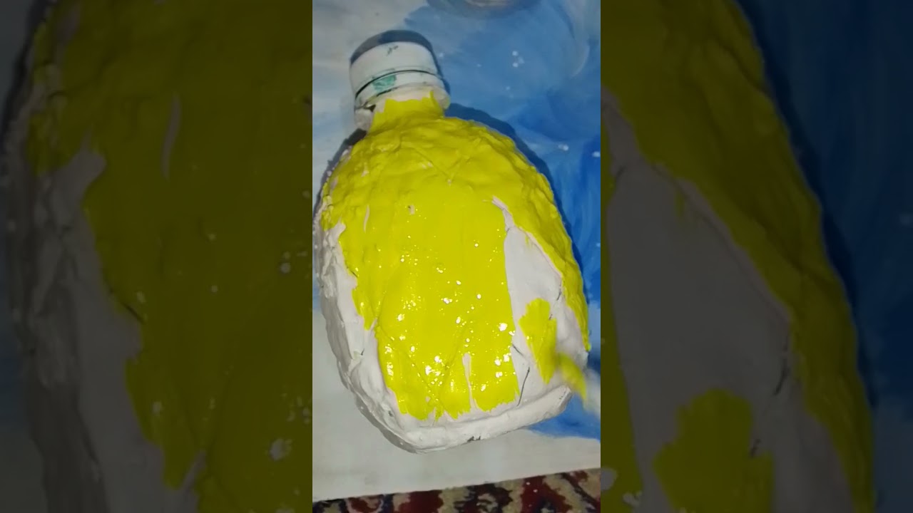 fruit#plasticbottlecraft#artandcraft #youtubeshorts #goldensunrise
