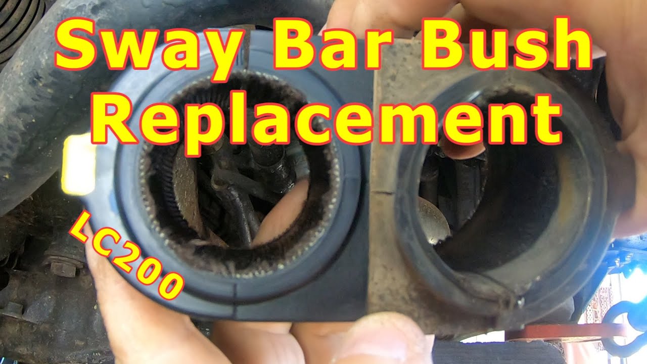How to Replace the Front Sway Bar Bushes | Toyota Landcruiser 200 Series
