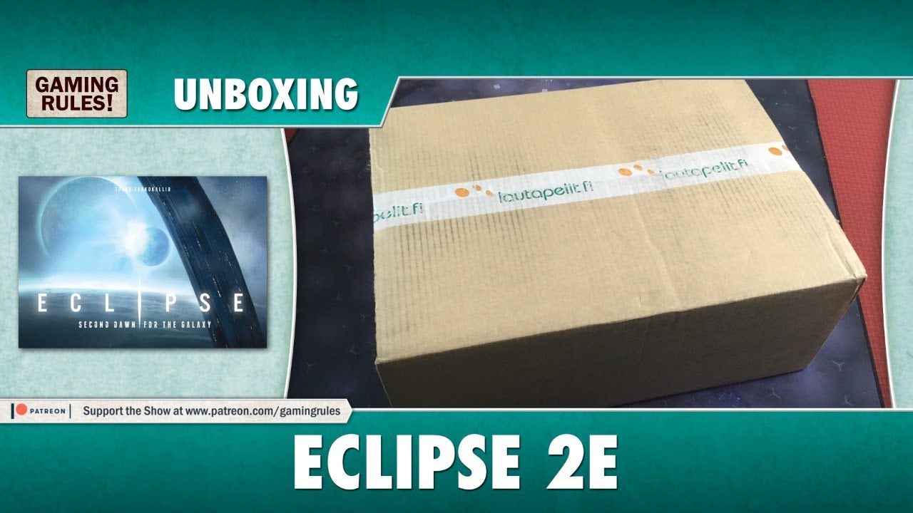 Eclipse 2nd Edition - Live Unboxing