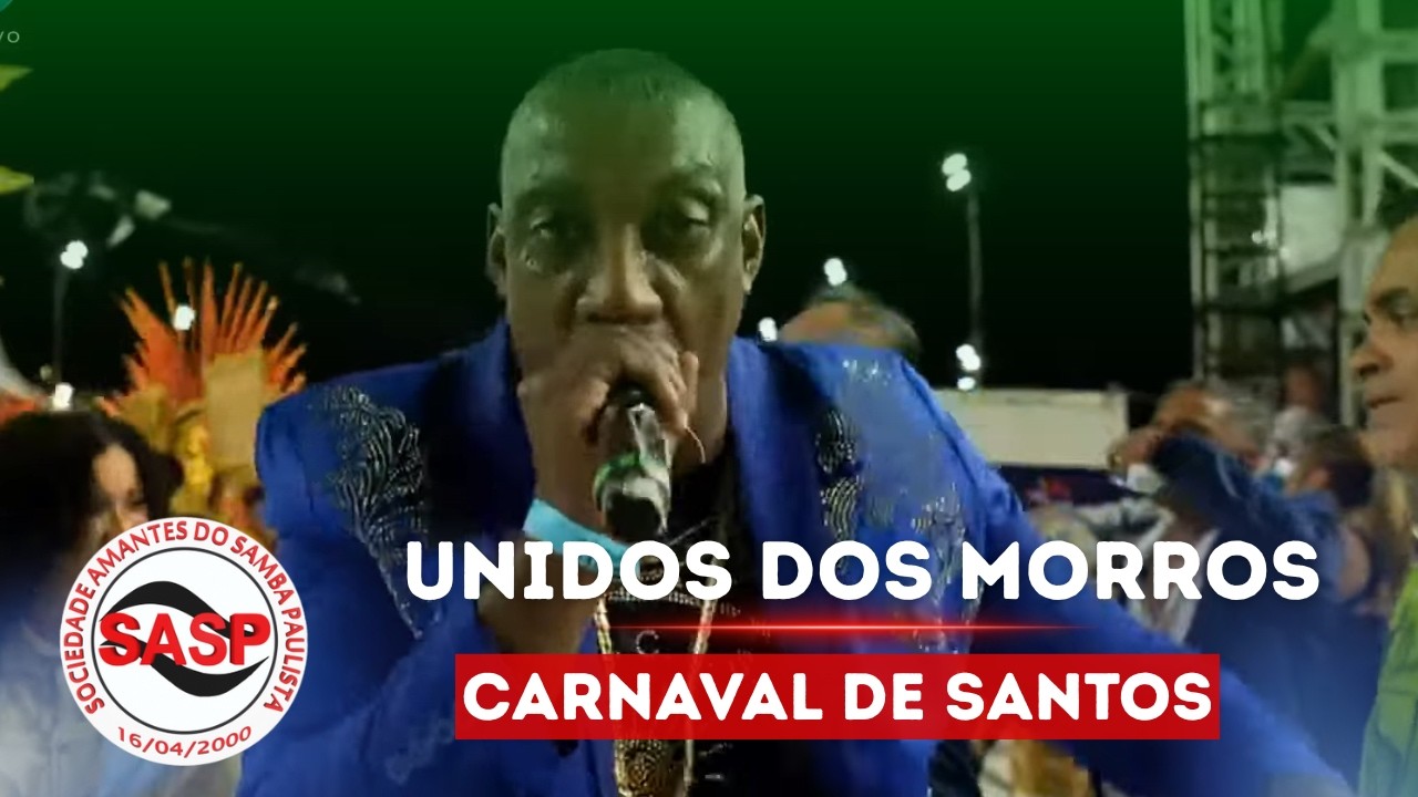 Carnaval 2026 - Santos | Largada do desfile oficial da Unidos dos Morros