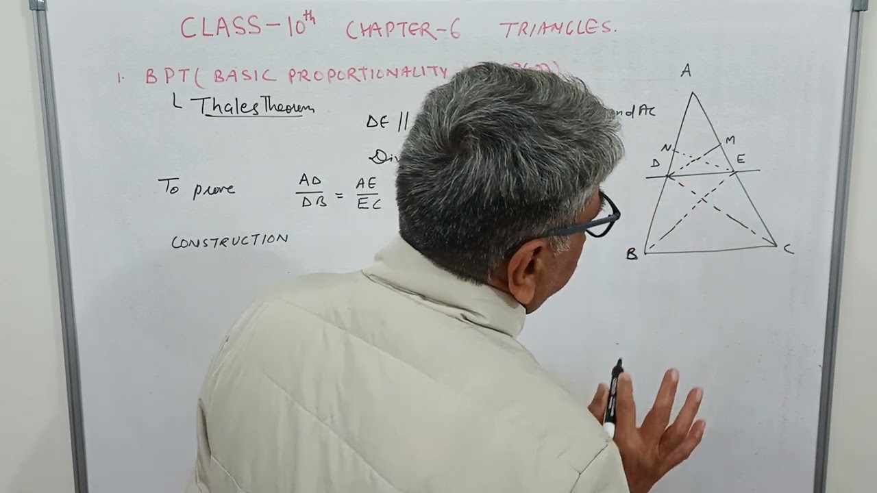 CLASS 10th  Ch 6  (TRIANGLES )