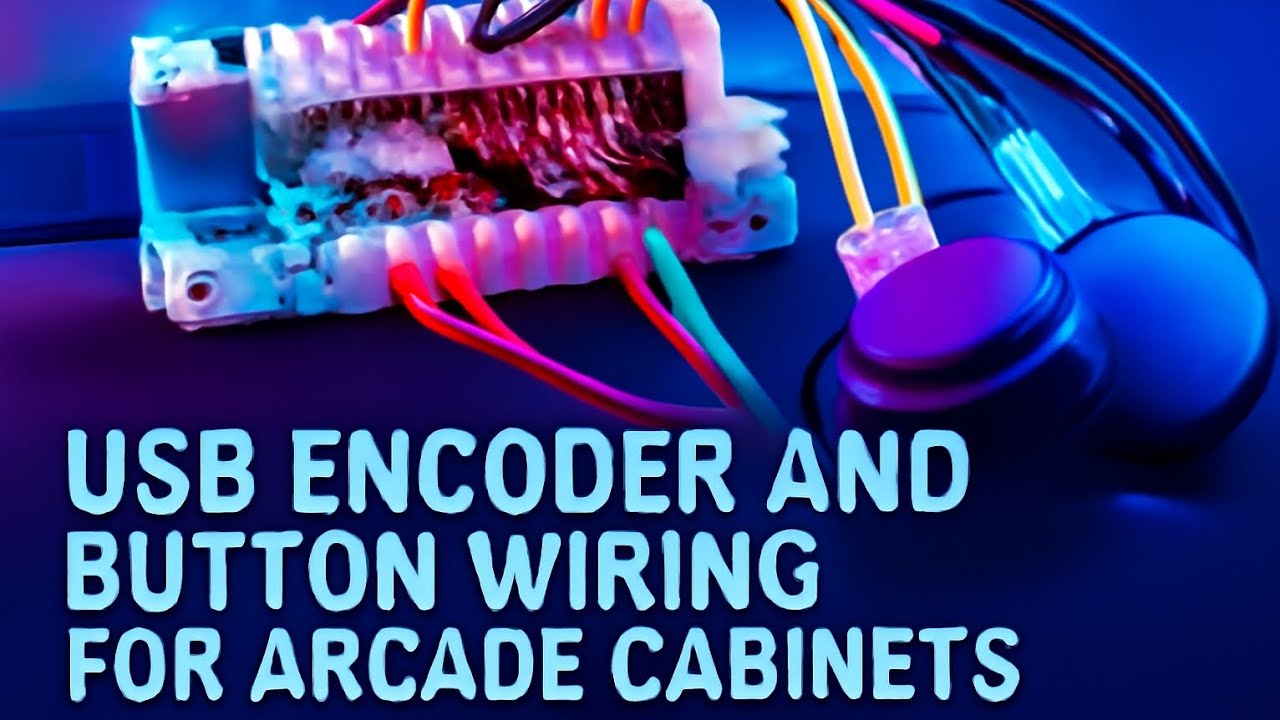 Home Arcade - Connecting a USB Encoder Board