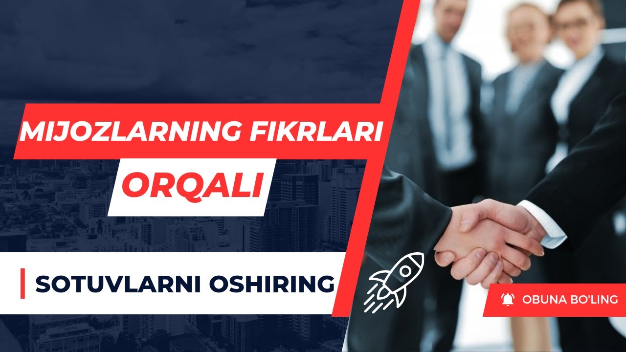 Bu strategiya orqali “Tekinga” sotuvlaringizni oshiring.