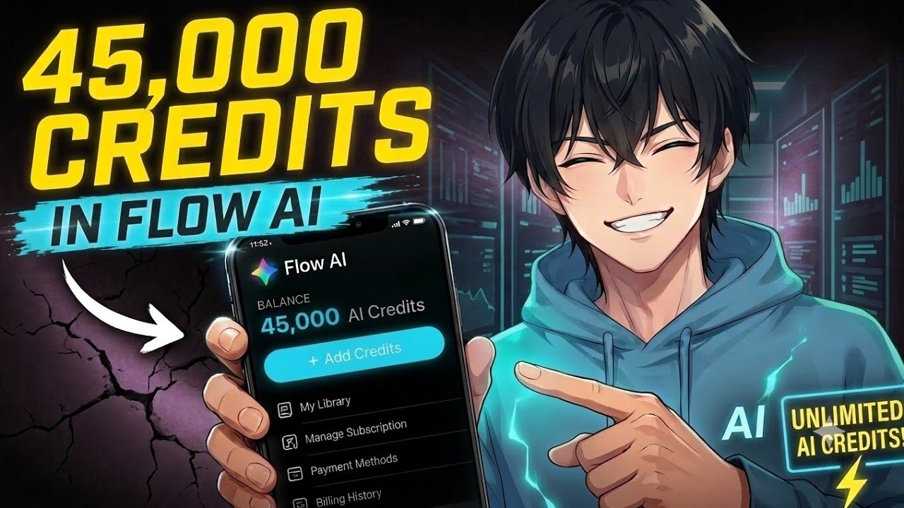 🔥 Google Flow Unlimited Credits FREE | Create Ai Videos Easily in 2026