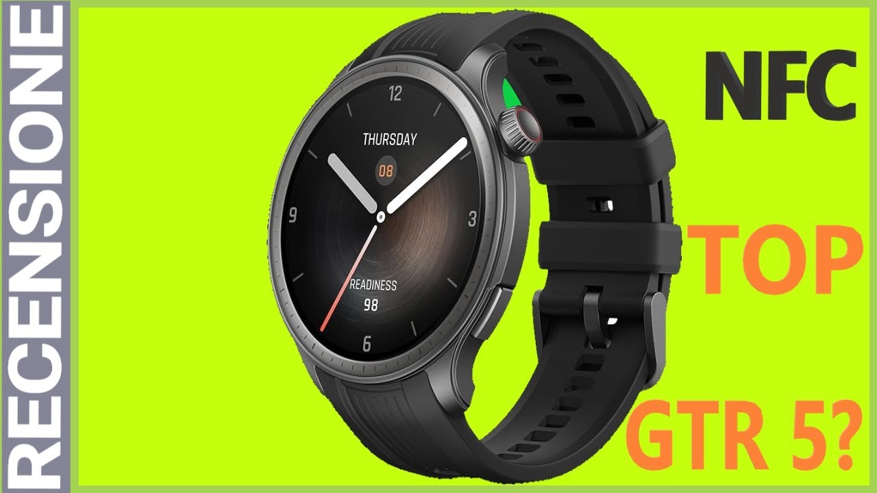BALANCE AMAZFIT GTR 5  Smartwatch unboxing e recensione