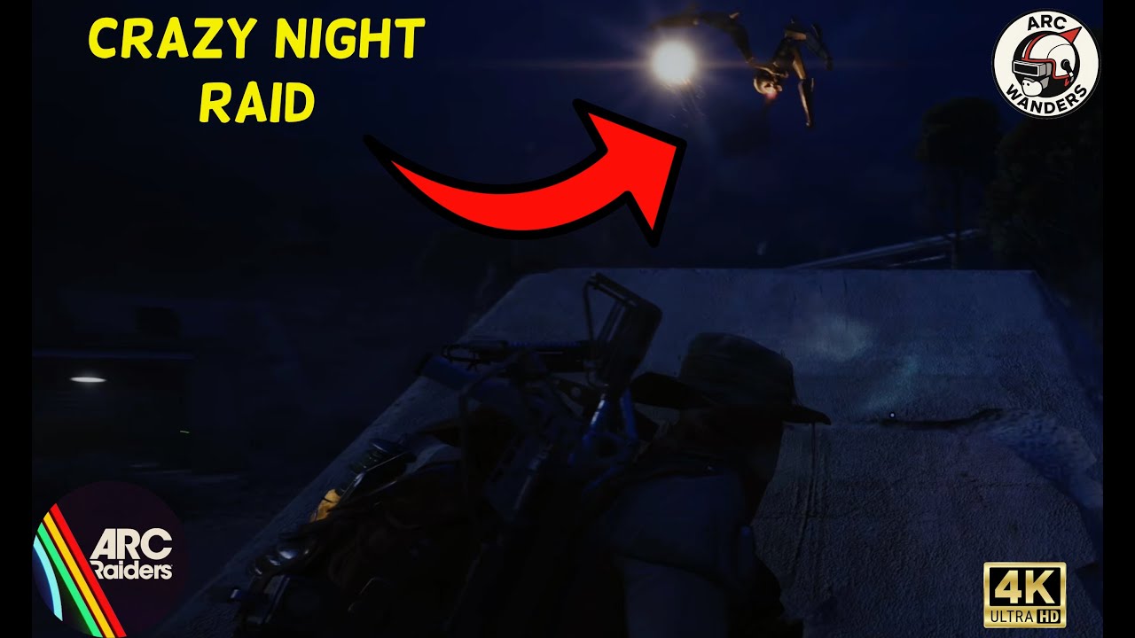 ARC Raiders -  Night Raid on Dam Got CRAZY (No Commentary)