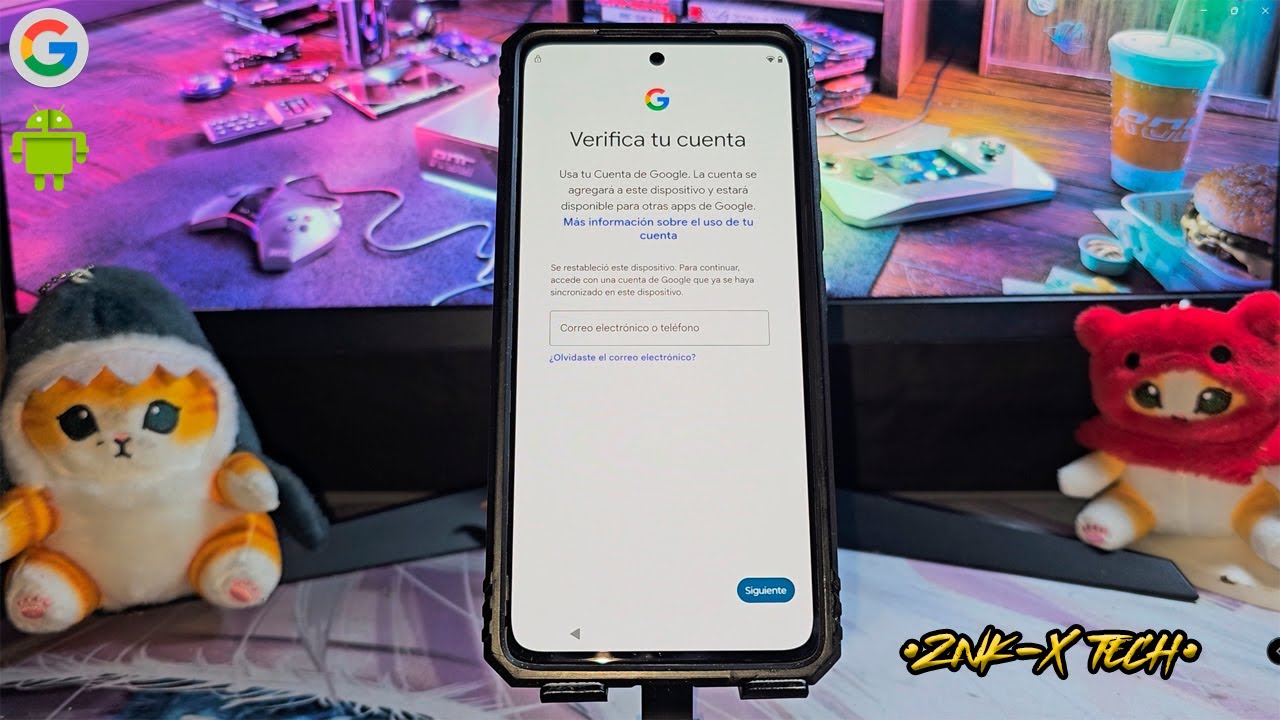 Eliminar Cuenta Google Moto G72