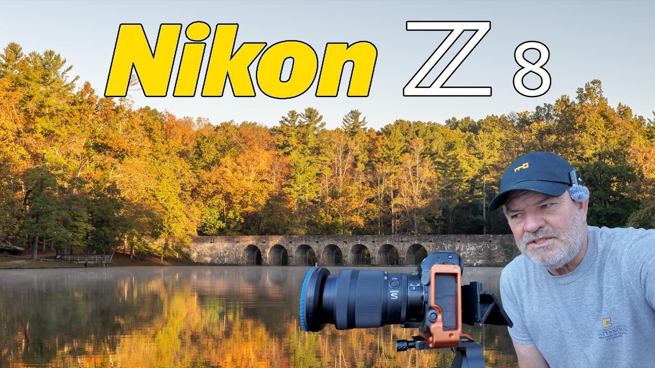 Пейзажная фотосъемка Nikon Z8 с объективом 24-120 S в государственном парке Камберленд-Маунтин