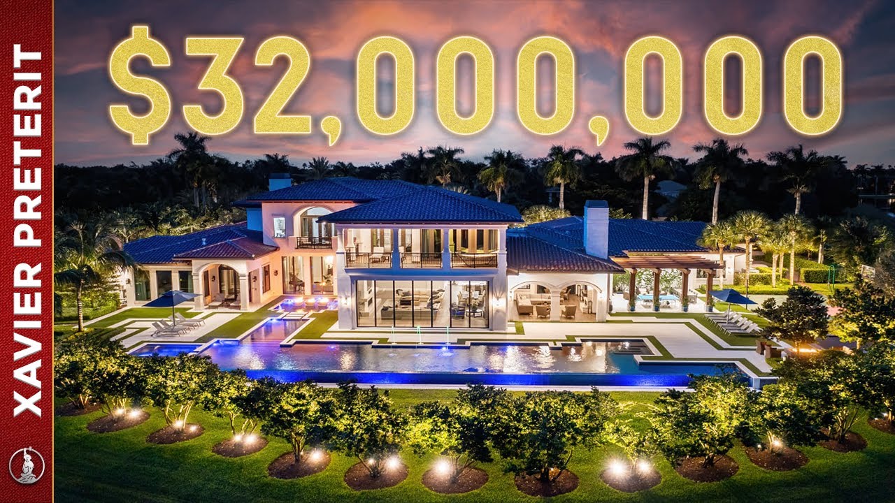 JE VISITE UNE VILLA DE DE LUXE À MIAMI  32 MILLION$  À 