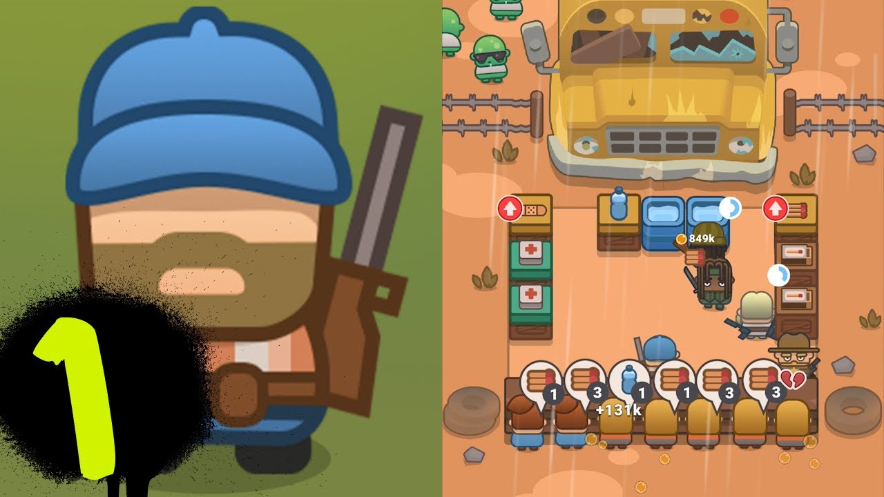 Idle Outpost: Upgrade Games #1 (Locations 1-3) | Android No Commentary Gameplay Walkthrough