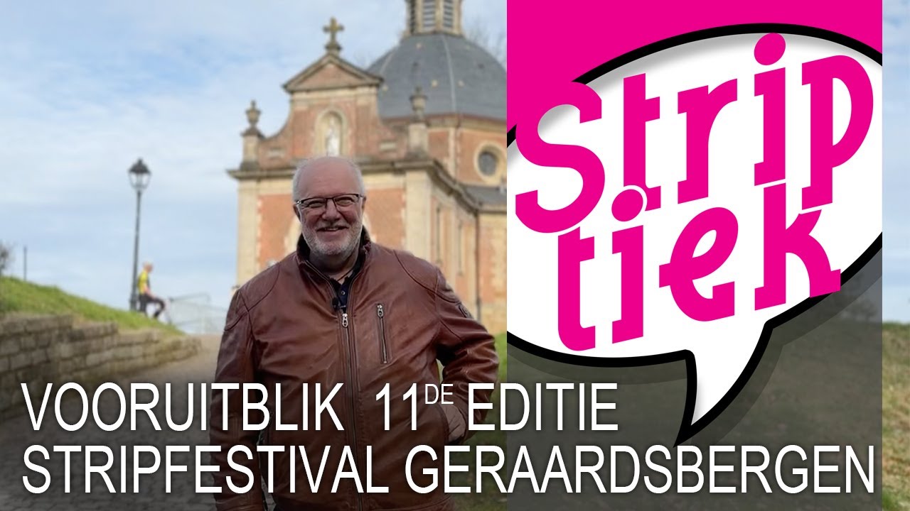 Presentatie affiche 11de editie Stripfestival Geraardsbergen