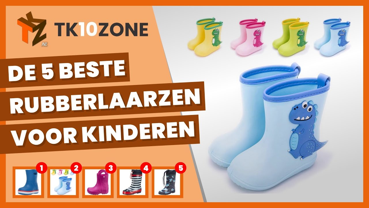 De 5 beste rubberlaarzen voor kinderen