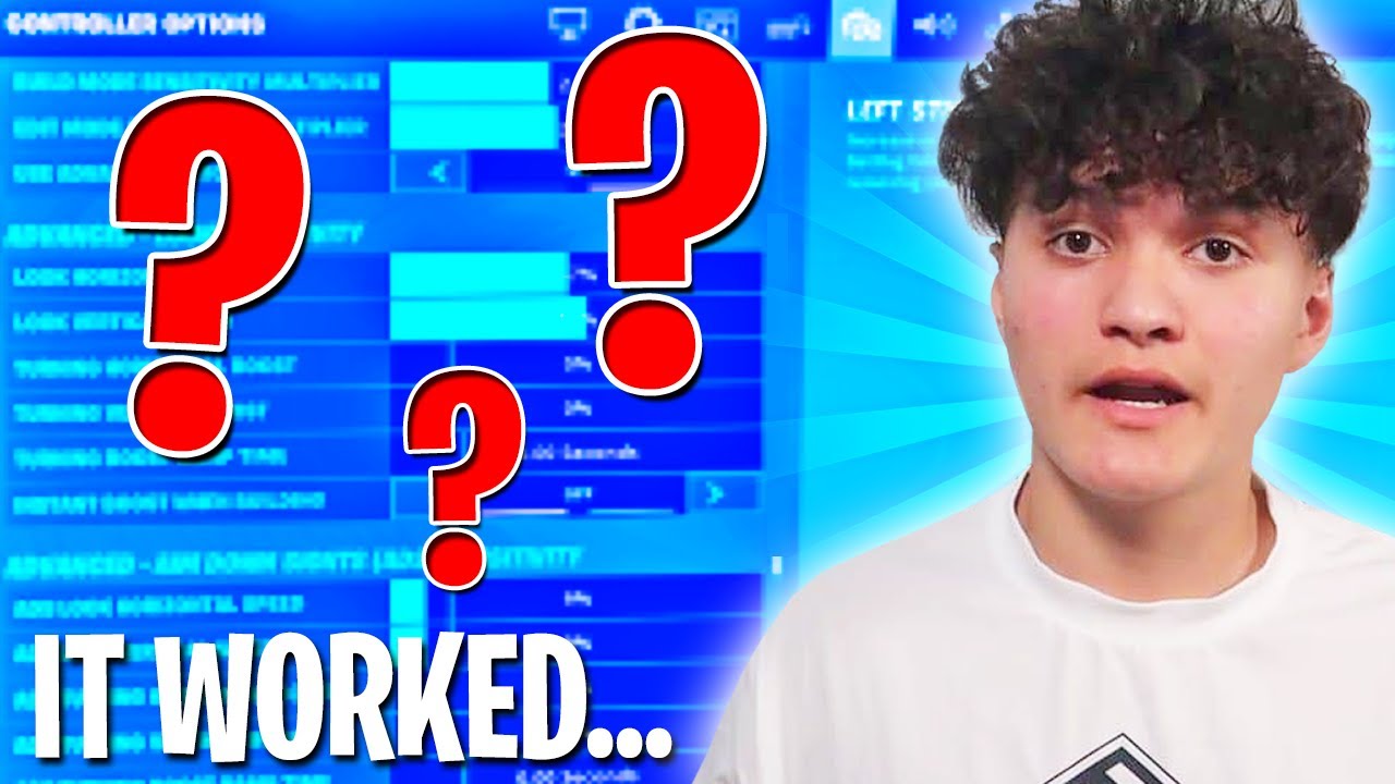Trying FaZe Jarvis Aimbot Settings to get Banned in Fortnite.. (SHOCKING)