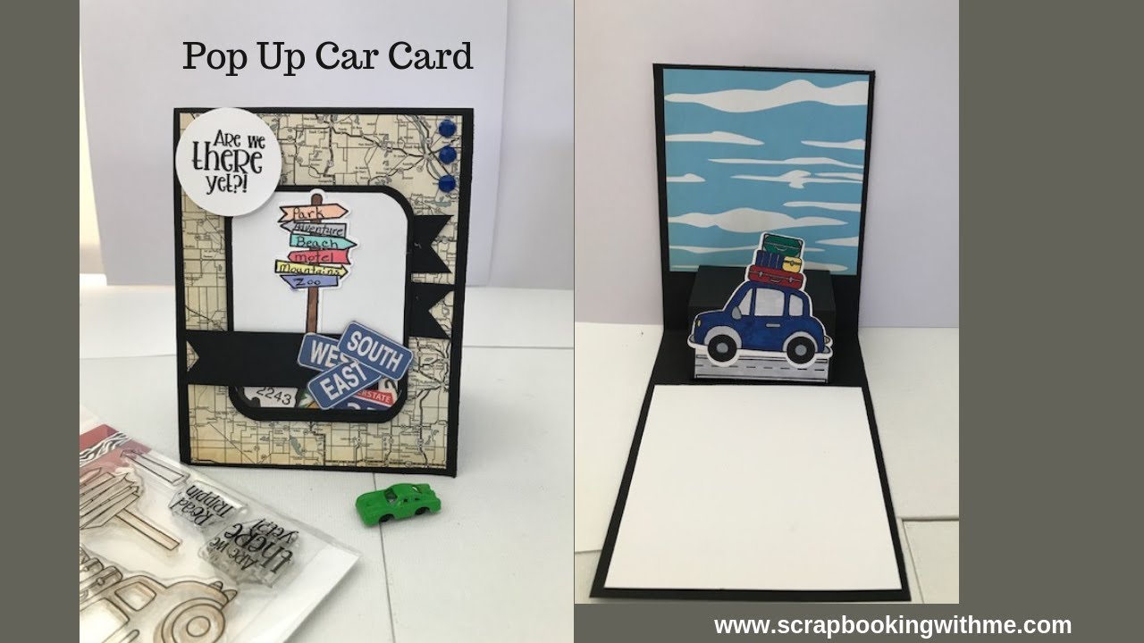 Pop Up Car Card