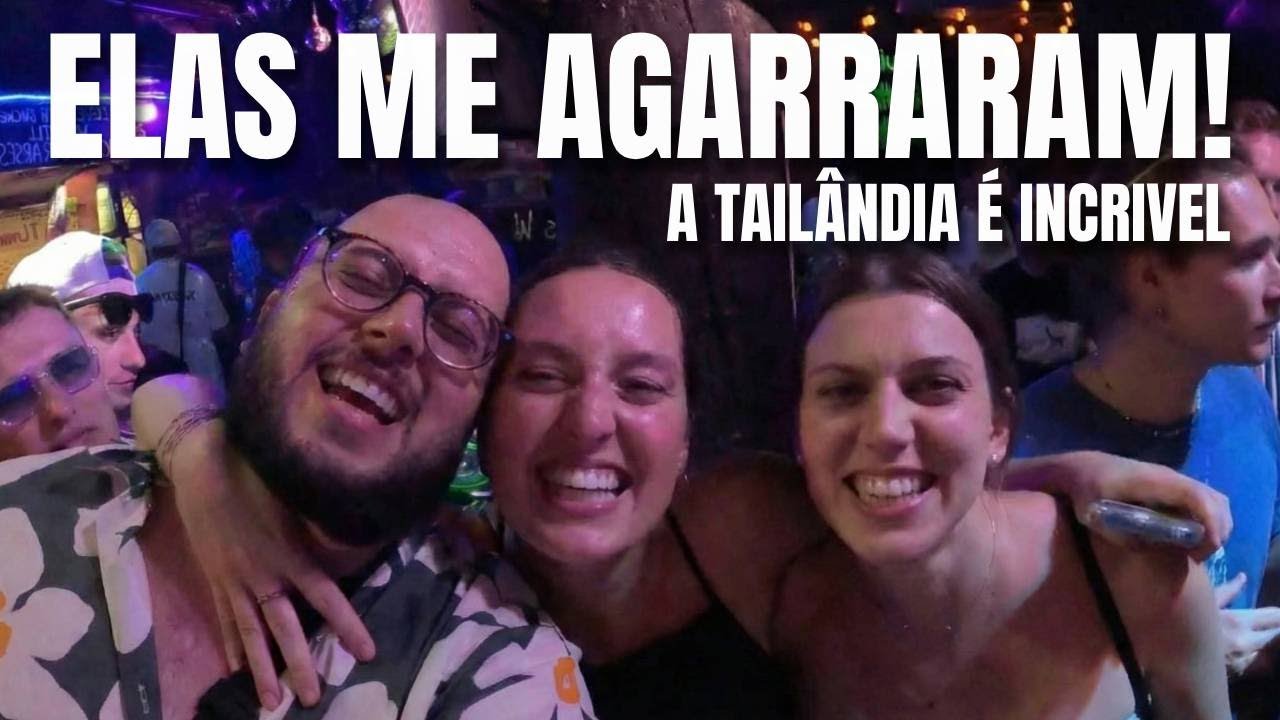 UMA ILHA NA TAILÂNDIA COM MUITA FESTA! VOU MORAR EM KOH PHI PHI 🇹🇭