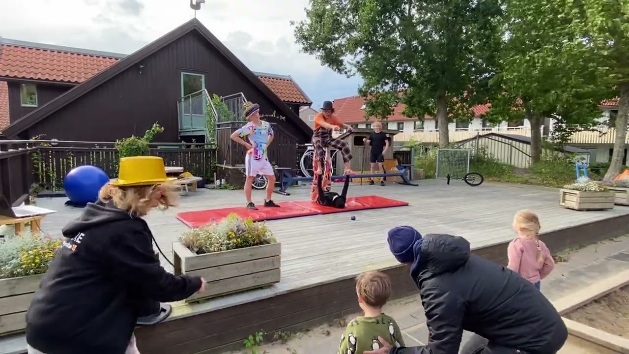 Magnus Cirkusskola. Film Kullavik barnshow-